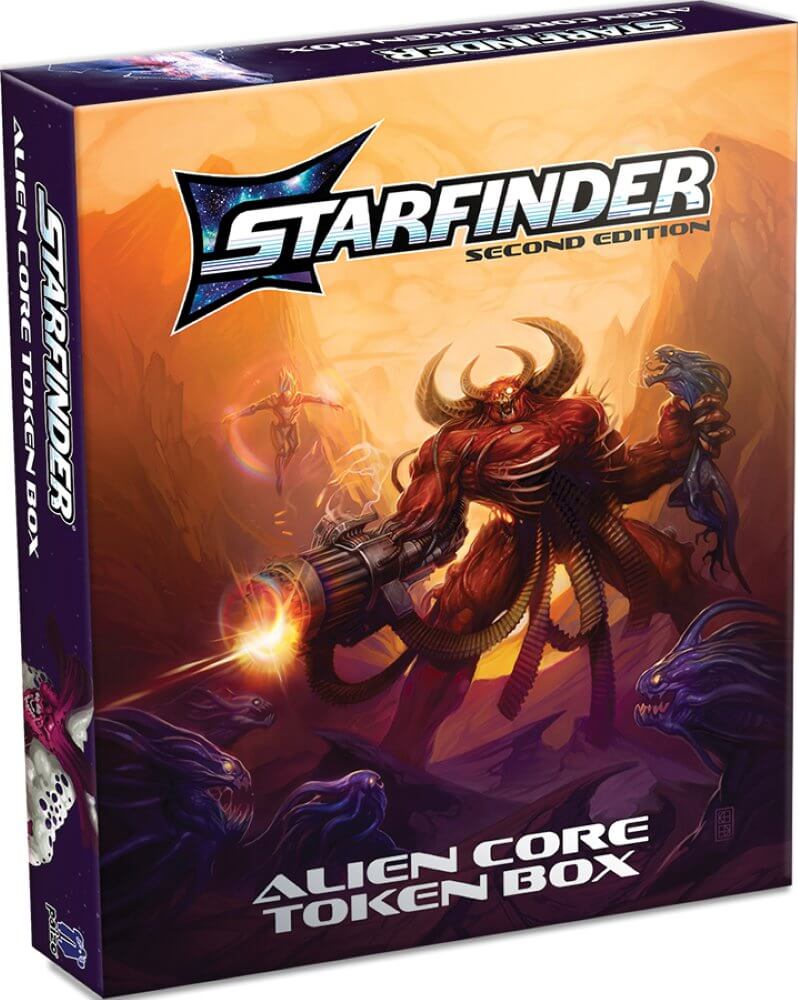 Starfinder 2ed Alien Core Token Box