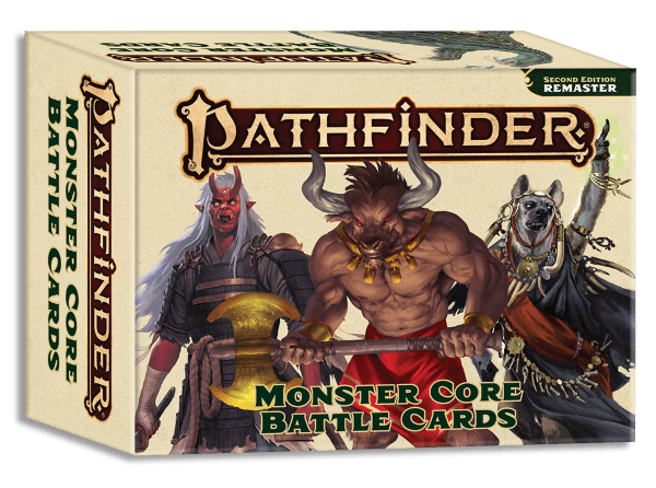 Pathfinder 2e Remastered Battle Cards Monster Core